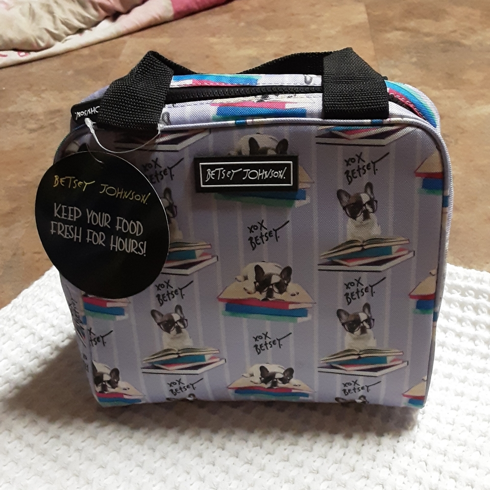 NWT Betsey Johnson lunch tote